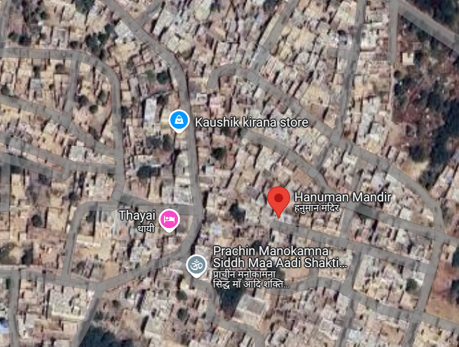 Shri Hanuman Mandir Kasoon - Location